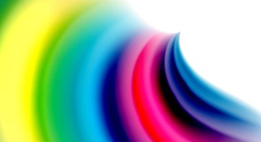 Renk karıştırıcı sıvı gökkuşağı şekli arkaplanı