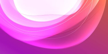 Parlak efektli, şeffaf, akışkan sıvı şekilleri geometrik arka plan. Dalgalı çizgiler yuvarlak. Duvar kağıdı, bayrak, arkaplan, kart, kitap illüstrasyonu için vektör illüstrasyonu, iniş sayfası