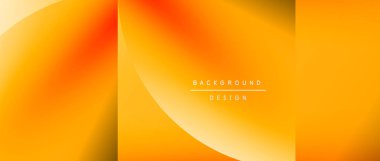 Posterler, kapaklar, afişler, broşürler, web siteleri için parlak renk çemberi ve yuvarlak element minimal geometrik soyut arkaplan