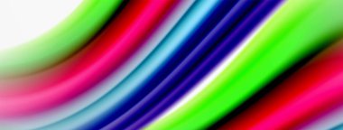 Gökkuşağı rengi ipekten bulanık arka plan beyaz, göz kamaştırıcı bir şekilde canlı arkaplan. Göz kamaştırıcı renk karışımı gökkuşağını, ipeksi ve zarif dalgalı deseni anımsatıyor.