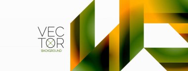 Beyaz üzerine geometrik saflık. Çizgiler, kareler, üçgenler birleşsin. Zarif basitlikte minimalist ahenk