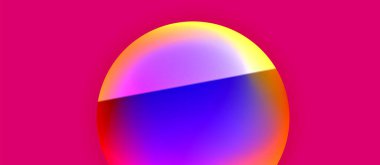 Parlak metal parlayan daireler geometrik arka plan. Asgari soyut kompozisyon. Duvar kağıdı, bayrak, arkaplan, kart, kitap illüstrasyonu için vektör illüstrasyonu, iniş sayfası