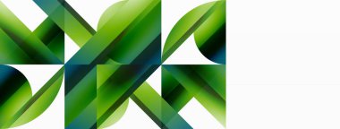 Gradyan renk üçgenleri ve beyaz daireler. Dinamik karışım büyüleyici görsel etki yaratıyor. Dijital tasarımlar, sunumlar, web sitesi afişleri, sosyal medya paylaşımları için geometrik arkaplan