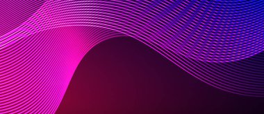 Dinamik dalga geometrik tasarımı. Duvar Kağıdı, Sancak, Arkaplan, Kart, Kitap İllüstrasyonu, İniş Sayfası