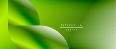 Posterler, kapaklar, afişler, broşürler, web siteleri için parlak renk çemberi ve yuvarlak element minimal geometrik soyut arkaplan