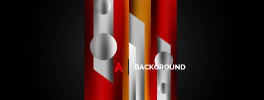 Dinamik çizgiler geometrik vektör arkaplanı. Yaratıcılığın ve geometrinin mükemmel bir uyum içinde dans ettiği büyüleyici geometrik vektör arkaplanı oluşturmak için birleşen dinamik çizgilerin görsel senfonisi