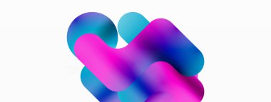 Huzur simetrisi. Minimalist Çizgiler ve Çemberler, Zarafetin Büyüleyici Soyut Arkaplanını Şekillendirerek, Mezunların Huzurlu Dansında Birleşti