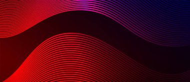 Dinamik dalga geometrik tasarımı. Duvar Kağıdı, Sancak, Arkaplan, Kart, Kitap İllüstrasyonu, İniş Sayfası