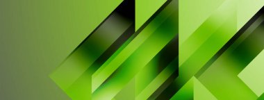 Üçgenler, çizgiler ve yuvarlak şekiller - dinamik geometrik soyut arkaplan. Duvar kağıdı, afiş, arkaplan, iniş sayfası, duvar sanatı, davetiye, baskılar için görsel senfoni