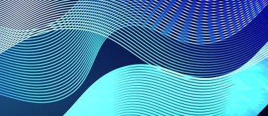 Dinamik dalga geometrik tasarımı. Duvar Kağıdı, Sancak, Arkaplan, Kart, Kitap İllüstrasyonu, İniş Sayfası