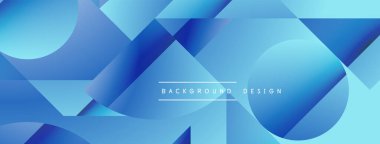 Basit geometrik formlar - dinamik geometrik soyut arkaplan. Duvar kağıdı, afiş, arkaplan, iniş sayfası, duvar sanatı, davetiye, baskılar, posterler için görsel senfoni