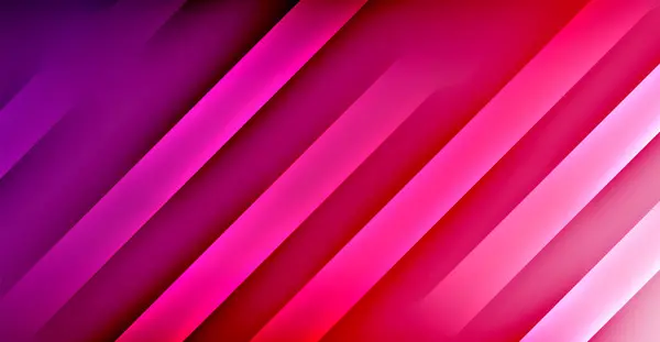 Dynamische Heldere Kleurrijke Lijnen Shadow Style Strepen Geometrische Vectorillustratie Voor — Stockvector