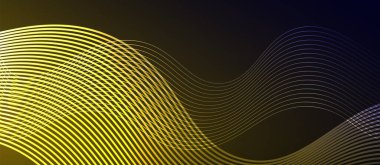 Dinamik dalga geometrik tasarımı. Duvar Kağıdı, Sancak, Arkaplan, Kart, Kitap İllüstrasyonu, İniş Sayfası