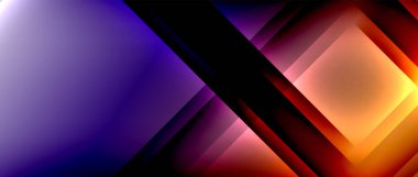 Çizgiler dinamik geometrik arkaplan. Duvar kağıdı, bayrak, arkaplan, kart, kitap illüstrasyonu için vektör illüstrasyonu, iniş sayfası