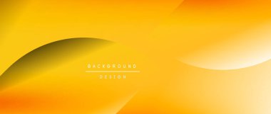 Posterler, kapaklar, afişler, broşürler, web siteleri için parlak renk çemberi ve yuvarlak element minimal geometrik soyut arkaplan