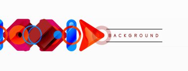 Soyut üçgenler ve en küçük geometrik arkaplan