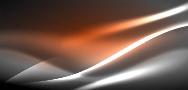 Neon ışıklı dalgalar arka planda dalgalanıyor, ışıltı ve hareketin büyüleyici dansı. Dinamik zemin, enerjinin ve modern estetiğin özünü yakalar