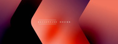 Enerjik geometrik arkaplan harmonik hareket içinde dinamik oklardan oluşan bir dizi içeriyor, hız, çeviklik ve kasıtlı akış duygusunu çağrıştırıyor