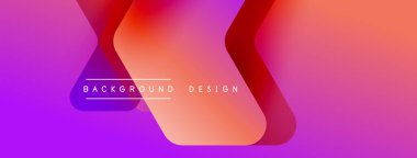 Enerjik geometrik arkaplan harmonik hareket içinde dinamik oklardan oluşan bir dizi içeriyor, hız, çeviklik ve kasıtlı akış duygusunu çağrıştırıyor