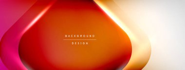 Vector abstract line background with glowing effects and shadows. Vector Illustration For Wallpaper, Banner, Background, Card, Book Illustration, landing page