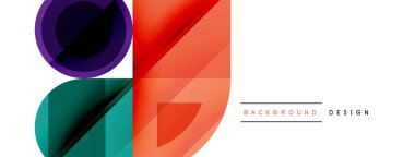 Dairesel Senfoni A Büyüleyici Vektör Geometrik Soyut Arkaplan, Entrika Çemberleri ve Büyüleyici Yuvarlak Şekillerin Uyumlu Bileşimini Kucaklamak, Büyüleyici Görsel Senfoni