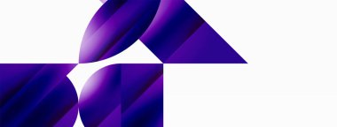 Serene gradyan şablonu. Çemberler ve üçgenler minimalist mükemmellikte karışıyor. Biçim ve renklerin nazik bir şekilde birleşmesi dengeli ama büyüleyici bir zemin oluşturur, modern karmaşıklığı somutlaştırır.