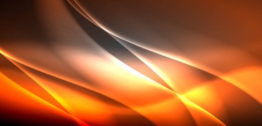 Neon ışıklı dalgalar arka planda dalgalanıyor, ışıltı ve hareketin büyüleyici dansı. Dinamik zemin, enerjinin ve modern estetiğin özünü yakalar