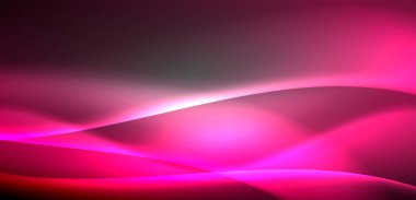Neon ışıklı dalgalar arka planda dalgalanıyor, ışıltı ve hareketin büyüleyici dansı. Dinamik zemin, enerjinin ve modern estetiğin özünü yakalar