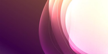 Parlak efektli, şeffaf, akışkan sıvı şekilleri geometrik arka plan. Dalgalı çizgiler yuvarlak. Duvar kağıdı, bayrak, arkaplan, kart, kitap illüstrasyonu için vektör illüstrasyonu, iniş sayfası