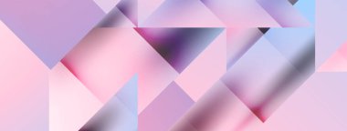 Büyüleyici vektör soyutlaması. Üçgenler büyüleyici dansla kesişiyor, dinamik geometrik zemin hazırlıyorlar. Şekil ve açıların birleşimi modern tasarımın sanatsal senfonisini yaratır.