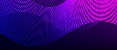 Dinamik dalga geometrik tasarımı. Duvar Kağıdı, Sancak, Arkaplan, Kart, Kitap İllüstrasyonu, İniş Sayfası