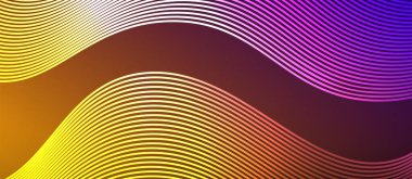 Dinamik dalga geometrik tasarımı. Duvar Kağıdı, Sancak, Arkaplan, Kart, Kitap İllüstrasyonu, İniş Sayfası