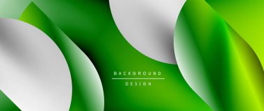 Daireler ve eğimli yuvarlak şekiller. Asgari soyut arkaplan, yuvarlak geometrik şekiller, temiz ve yapılandırılmış tasarım