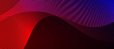 Dinamik dalga geometrik tasarımı. Duvar Kağıdı, Sancak, Arkaplan, Kart, Kitap İllüstrasyonu, İniş Sayfası