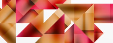 Canlı soyutlama açılır. Dinamik geometrik zemin oluşturan, kusursuz bir uyum içinde üçgenler. Açıların ve renklerin etkileşimi büyüleyici duvar halısı, modernlik ve sanatsal cazibeyi çağrıştırıyor.