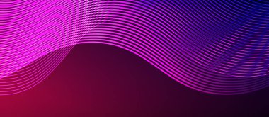 Dinamik dalga geometrik tasarımı. Duvar Kağıdı, Sancak, Arkaplan, Kart, Kitap İllüstrasyonu, İniş Sayfası