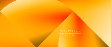 Posterler, kapaklar, afişler, broşürler, web siteleri için parlak renk çemberi ve yuvarlak element minimal geometrik soyut arkaplan