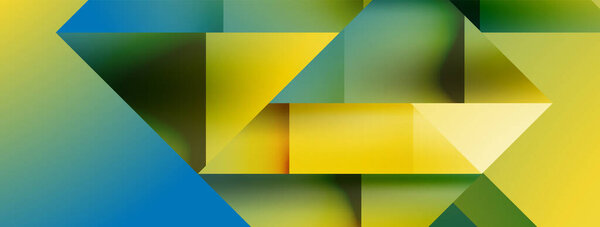 Captivating vector abstraction. Triangles interlock in mesmerizing dance, crafting dynamic geometric backdrop. Fusion of shapes and angles creates artful symphony of modern design