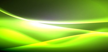 Neon ışıklı dalgalar arka planda dalgalanıyor, ışıltı ve hareketin büyüleyici dansı. Dinamik zemin, enerjinin ve modern estetiğin özünü yakalar