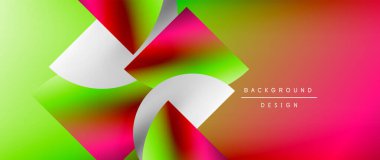 Daireler ve eğimli yuvarlak şekiller. Asgari soyut arkaplan, yuvarlak geometrik şekiller, temiz ve yapılandırılmış tasarım