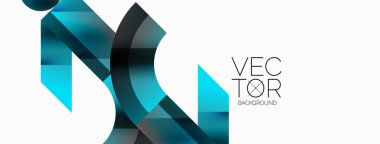 Parlak daire, kare, üçgen minimalist geometrik arkaplanı şekillendirir. Gösterişli, çağdaş tasarım dijital tasarımlar, sunumlar, web sitesi afişleri, sosyal medya paylaşımları için biraz sofistike