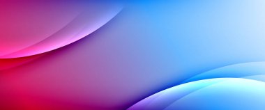 Değişken renk arkaplanındaki dinamik dalgalar. Duvar kağıdı, bayrak, arkaplan, kart, kitap illüstrasyonu için vektör illüstrasyonu, iniş sayfası