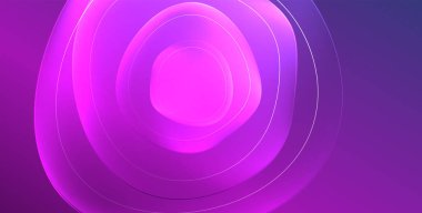 Parlak efektli, şeffaf, akışkan sıvı şekilleri geometrik arka plan. Dalgalı çizgiler yuvarlak. Duvar kağıdı, bayrak, arkaplan, kart, kitap illüstrasyonu için vektör illüstrasyonu, iniş sayfası