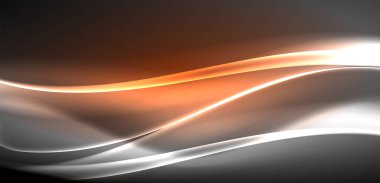 Neon ışıklı dalgalar arka planda dalgalanıyor, ışıltı ve hareketin büyüleyici dansı. Dinamik zemin, enerjinin ve modern estetiğin özünü yakalar