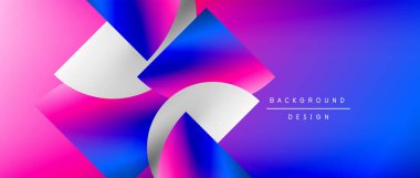 Daireler ve eğimli yuvarlak şekiller. Asgari soyut arkaplan, yuvarlak geometrik şekiller, temiz ve yapılandırılmış tasarım