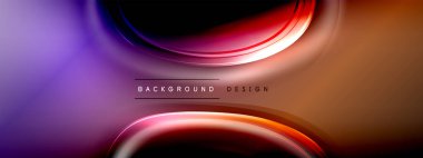 Çember çizgileri ve baloncuklar ışık ve gölge efektleriyle parlayan etki eğiminde. Işık, gölge ve derinliğin dinamik etkileşimi. Gelecekçi ve ritmik teknoloji tasarımı