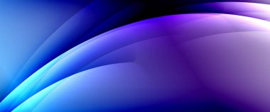 Değişken renk arkaplanındaki dinamik dalgalar. Duvar kağıdı, bayrak, arkaplan, kart, kitap illüstrasyonu için vektör illüstrasyonu, iniş sayfası