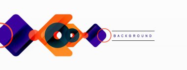 Soyut üçgenler ve en küçük geometrik arkaplan