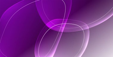 Parlak efektli, şeffaf, akışkan sıvı şekilleri geometrik arka plan. Dalgalı çizgiler yuvarlak. Duvar kağıdı, bayrak, arkaplan, kart, kitap illüstrasyonu için vektör illüstrasyonu, iniş sayfası