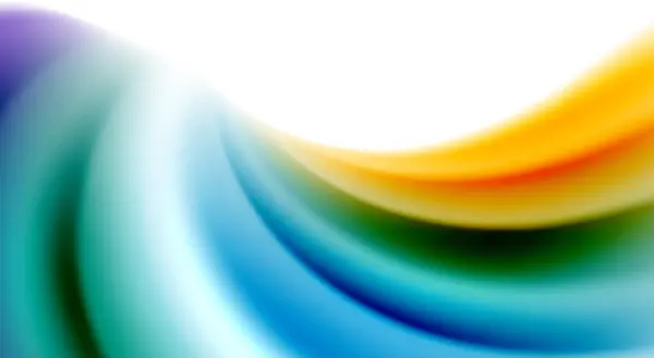 彩色混合液体彩虹背景 — 图库矢量图片